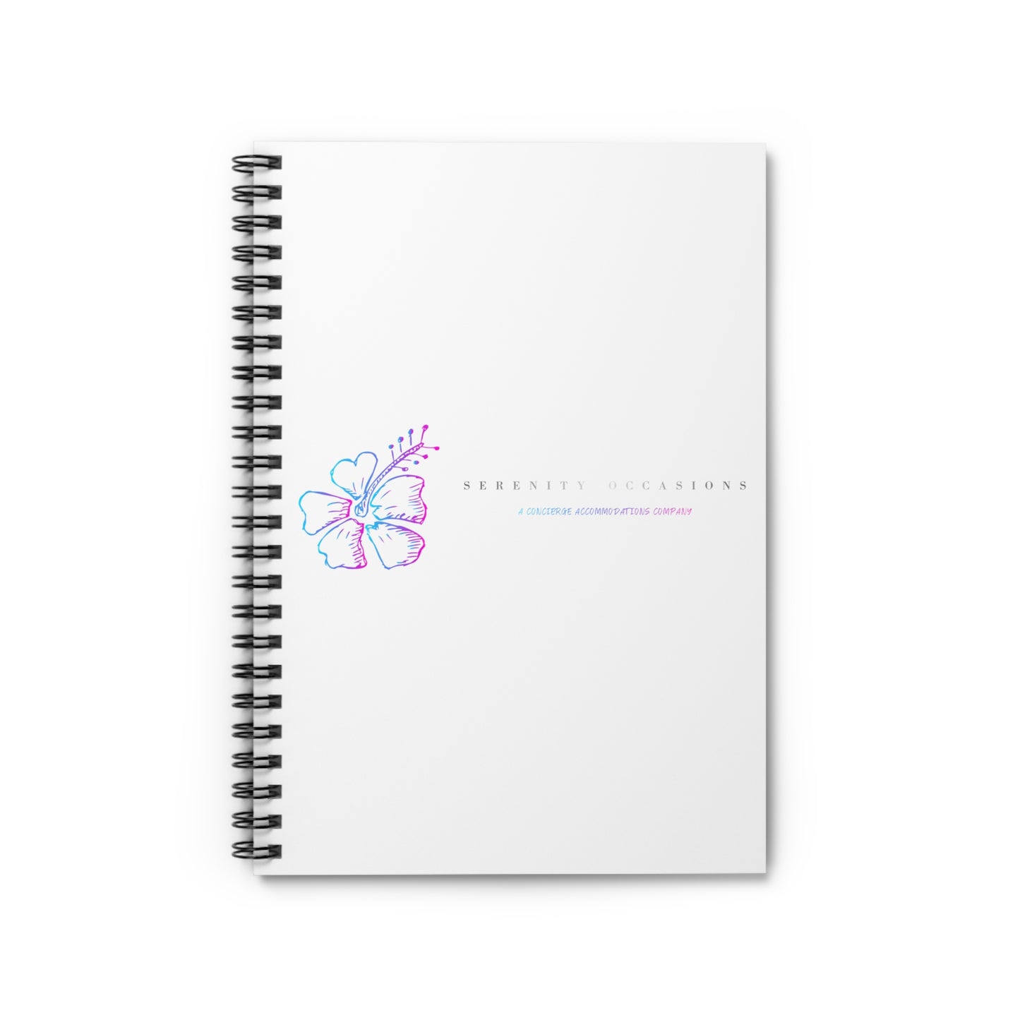 Copy of Copy of Spiral Notebook - Ruled Line